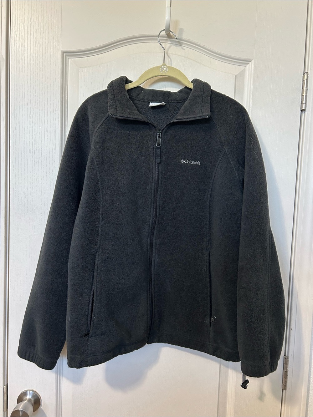 Columbia Black Fleece Zip Jacket